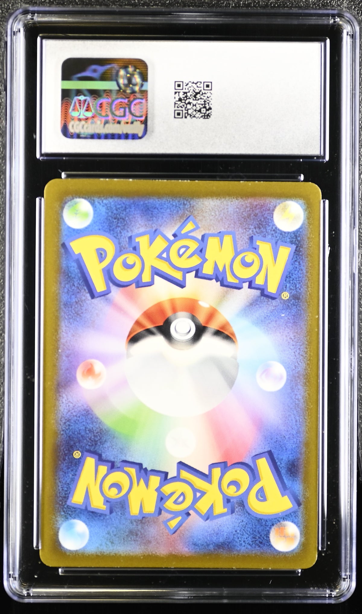 CGC 8.5 NM/Mint+ Ninetales AR 110/108 Ruler of the Black Flame Japanese Pokemon