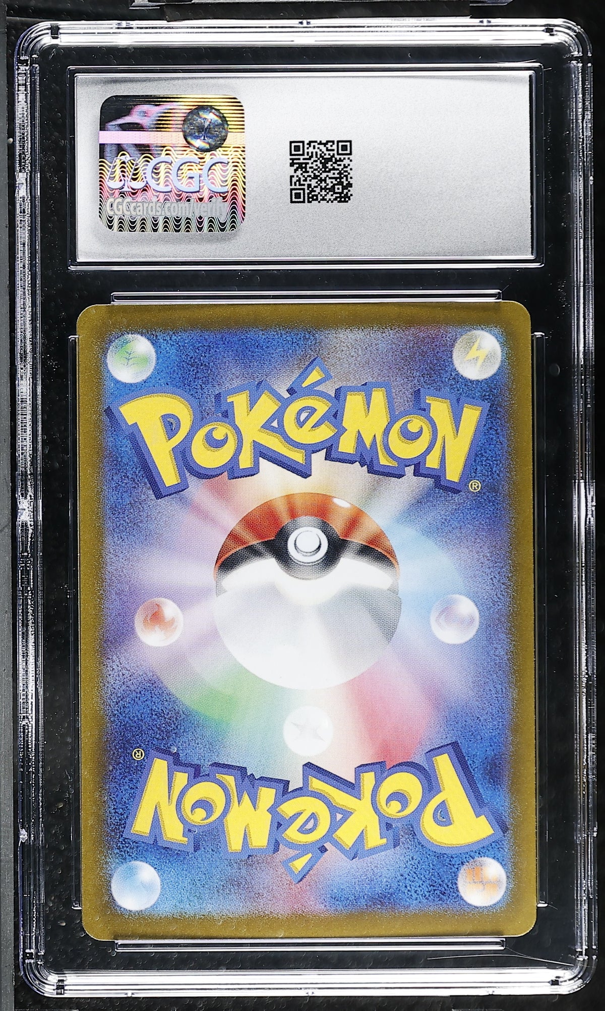 CGC 10 Gem Mint Groudon 080/187 Poke Ball Terastal Fest SV8a Japanese Pokemon