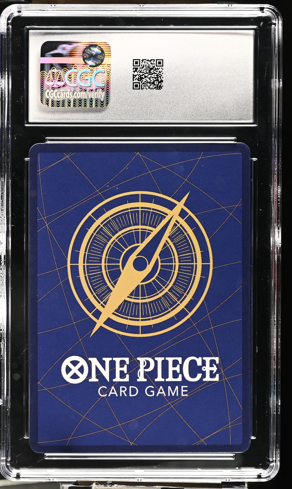 CGC 10 Gem Mint Portgas D. Ace P-074 Best Selection Vol.3 Alt Art Japanese