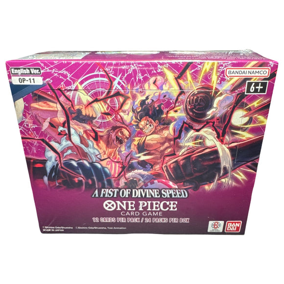 One Piece Card Game English: Fist of Divine Speed - Booster Box OP-11