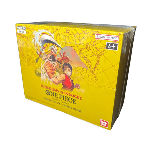One Piece Card Game English: Kingdoms of Intrigue- Booster Box OP-04