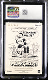 2023 Disney Premier Edition Mickey Mouse Steamboat Willie #SW-02 CGC 8.5
