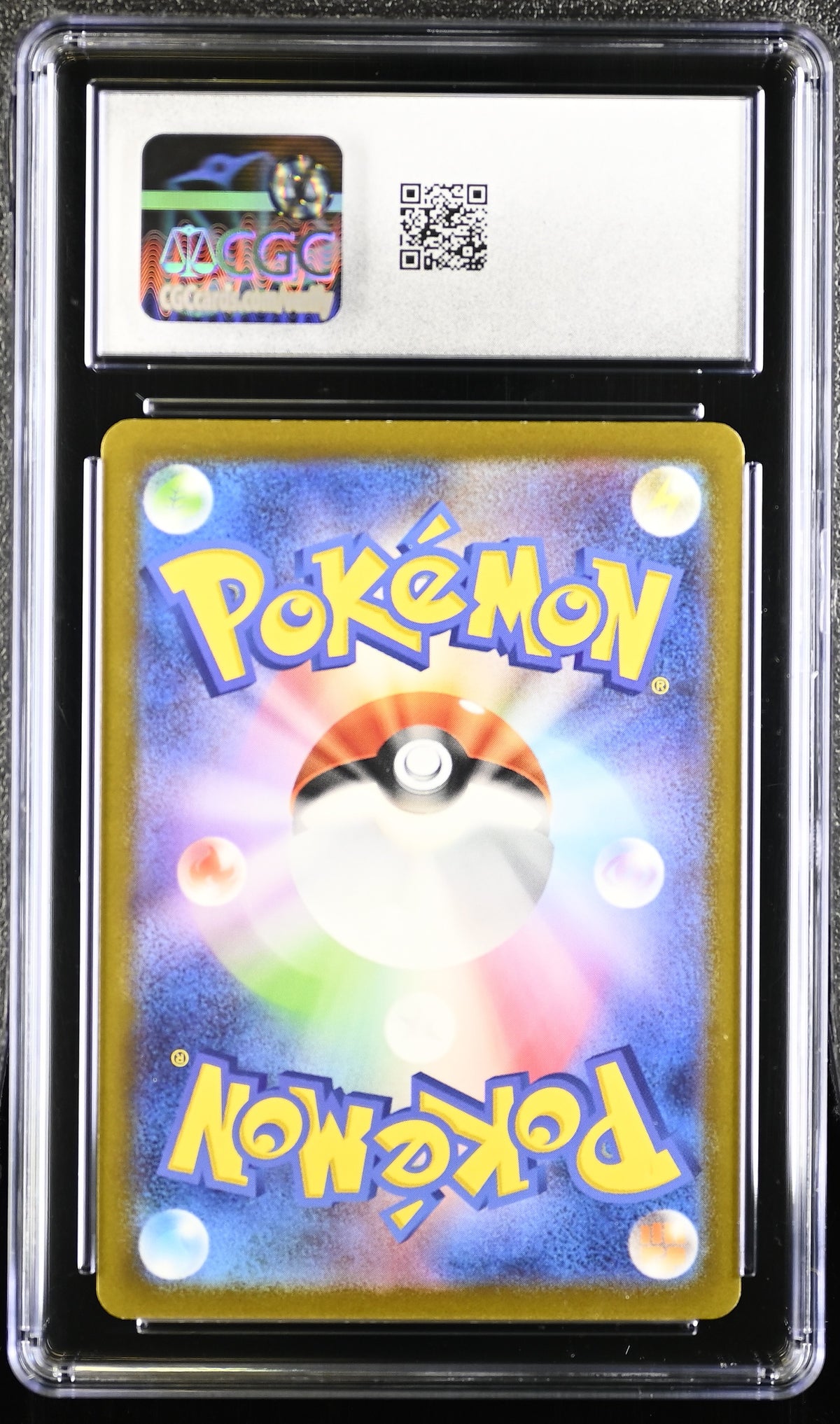 CGC 8.5 NM/Mint+ Ninetales AR 110/108 Ruler of the Black Flame Japanese Pokemon