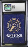 Monkey D. Luffy #OP11-118 Japanese 2025 One Piece A Fist Of Divine Speed CGC 8.5