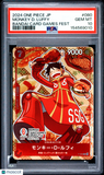 Monkey D. Luffy #080 Japanese 2024 One Piece Japanese Promos PSA 10