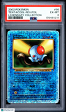 Tentacool Reverse Holo #96 2002 Pokemon Legendary Collection PSA 6