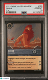 Simba #189 Foil 2023 Disney Lorcana EN 1-The First Chapter PSA 10