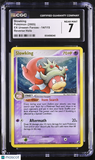 Slowking #14/115 Reverse Holo 2005 Pokemon EX Unseen Forces CGC 7