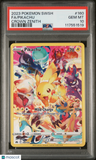 Pokemon Sword And Shield Crown Zenith Pikachu #160 Fa Crown Zenith PSA 10 6b