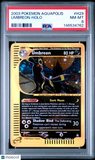 Umbreon #H29 Holo Rare 2003 Pokemon Aquapolis PSA 8