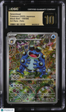 Pokemon Seismitoad #109/086 Japanese Black Bolt Art Rare CGC 10 Pristine 3b
