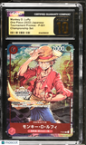 Monkey D. Luffy #P-001 Japanese 2022 One Piece Tournament Promos CGC 10