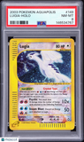 Lugia #149 Holo Crystal 2003 Pokemon Aquapolis PSA 8 Secret Rare