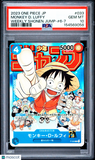 Monkey D. Luffy #033 Japanese 2023 One Piece Japanese Shonen Jump Promo PSA 10