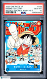 PSA 10 Monkey D. Luffy #033 Japanese One Piece Shonen Jump Issue# 6-7 Promo