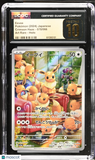 Eevee #078/066 Japanese 2024 Pokemon Crimson Haze CGC 10