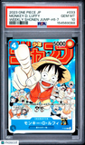 PSA 10 Monkey D. Luffy #033 Japanese One Piece Shonen Jump Issue# 6-7 Promo