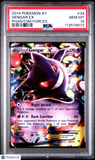 Gengar EX #34 2014 Pokemon Xy Phantom Forces PSA 10 Gem Mint