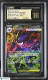 Pokemon Mega Gengar ex #240/193 SAR Japanese Mega Dream CGC 10 Pristine 3a