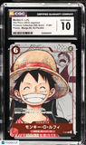 Monkey D. Luffy #P-001 Japanese One Piece Premium Collection 25th Anniv. CGC 10