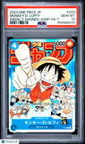 PSA 10 Monkey D. Luffy #033 Japanese One Piece Shonen Jump Issue# 6-7 Promo