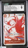 Monkey D. Luffy #ST10-006 Japanese 2025 One Piece Promotional Cards CGC 9