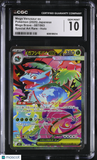 Pokemon Mega Venusaur ex #087/063 Japanese Mega Evolution SAR CGC 10 Gem 5b (14)