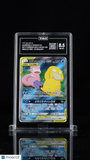 Slowpoke & Psyduck GX #096/094 Pokemon Sun & Moon Japanese TAG 8.5