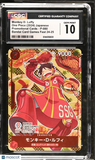 Monkey D. Luffy #P-080 Japanese 2024 One Piece Promotional Cards CGC 10