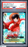 Monkey D. Luffy #109 Japanese 2024 One Piece Japanese Promos PSA 10