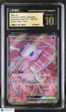 Mew ex #195/165 Japanese Pokemon Card 151 Super Rare CGC 10 Pristine 7a