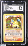 Charizard #4/130 2000 Pokemon Base Set 2 CGC 2.5