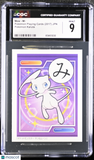 2017 Pokemon Playing Cards Pokemon Karuta Mew - Mi CGC 9