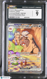 Pokemon Arven's Mabosstiff ex #235/182 SIR Destined Rivals CGC 9 Mint 6a