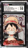 Monkey D. Luffy #P-001 Japanese One Piece Premium Collection 25th Anniv. CGC 10