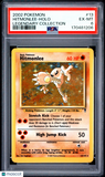 Hitmonlee #13 Holo Rare 2002 Pokemon Legendary Collection PSA 6