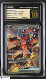 Pokemon Volcanion ex #124/100 Japanese Special Art Rare CGC 10 Pristine 4c