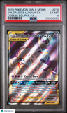 Solgaleo & Lunala GX #216 2019 Pokemon Sun & Moon Cosmic Eclipse PSA 6