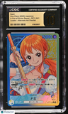 Nami #OP11-041 Japanese 2025 One Piece A Fist Of Divine Speed CGC 10 Pristine A3