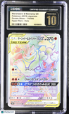 Pokemon Double Blaze Marshadow & Machamp GX #110 Japanese CGC 10 PRISTINE A4