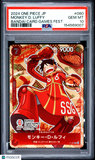 Monkey D. Luffy #080 Japanese 2024 One Piece Japanese Games Fest Promo PSA 10