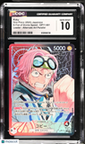 Koby #OP11-001 Japanese 2025 One Piece A Fist Of Divine Speed CGC 10