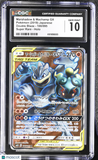 Marshadow & Machamp GX #100 Pokemon Japanese Double Blaze Super Rare CGC 10 A4