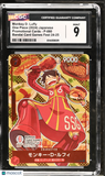 Monkey D. Luffy #P-080 Japanese 2024 One Piece Promotional Cards CGC 9