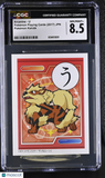 2017 Pokemon Playing Cards Karuta Arcanine CGC 8.5