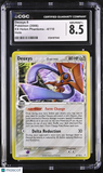 Deoxys Delta Species #4/110 Holo Rare 2006 Pokemon EX Holon Phantoms CGC 8.5