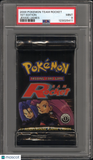 2000 Pokemon Team Rocket Pack 1ST Edition Jessie James PSA 9