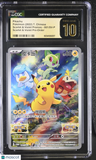 Pikachu #001/SV-P T. Chinese Pokemon Scarlet & Violet Promos CGC 10 PRISTINE