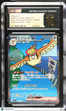 Pidgeot ex #136/108 Japanese Pokemon Ruler Of The Black Flame CGC 10 Pristine A2