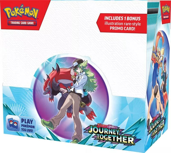 Pokemon Scarlet & Violet: Journey Together Enhanced Booster Box - 36 Packs - Sealed